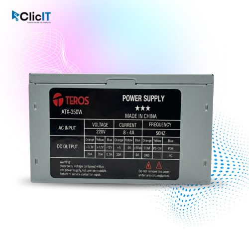 FUENTE DE PODER NO CERTIFICADA ATX 350W, ATX, 115v / 230V (ATX-350W)