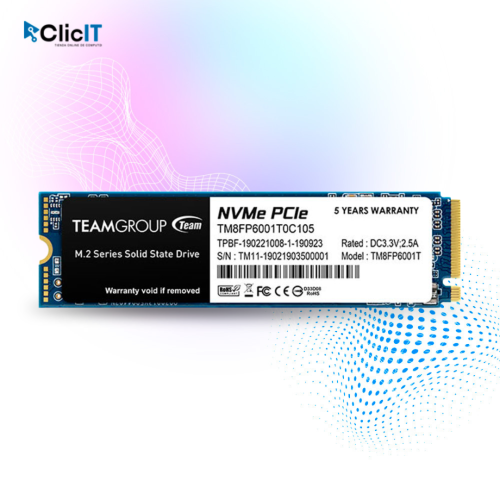 SSD TEAMGROUP 256 GB M.2 NVMe PCIE 2280 MP33 (TM8FP6256G0C101)