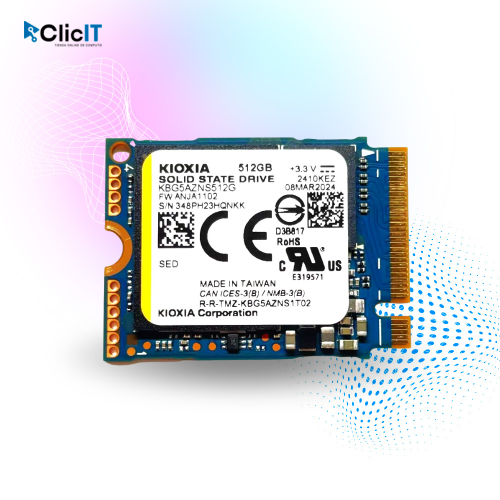 SSD KIOXIA 512GB 2230 M2 NVME (PN: KBG50ZNS512G)