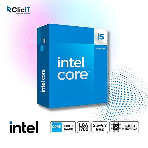 Procesador Intel Core i5-12400, 2.50/4.40GHz 18MB SmartCaché, LGA1700, 117W, Intel 7(10nm) (PN: BX8071512400)