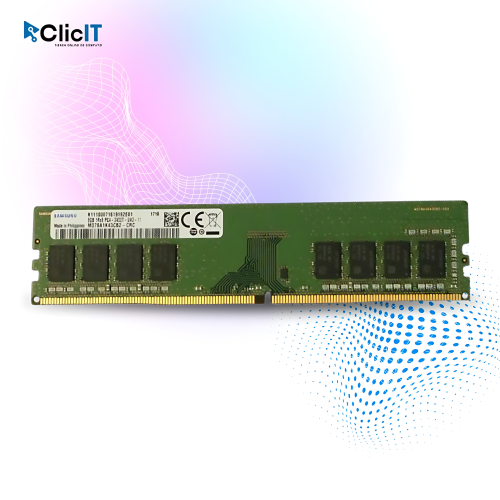MEMORIA RAM PC SAMSUNG/ 8GB DDR4 - 2666 MHz (PN: M378A1K43CB2-CTD)