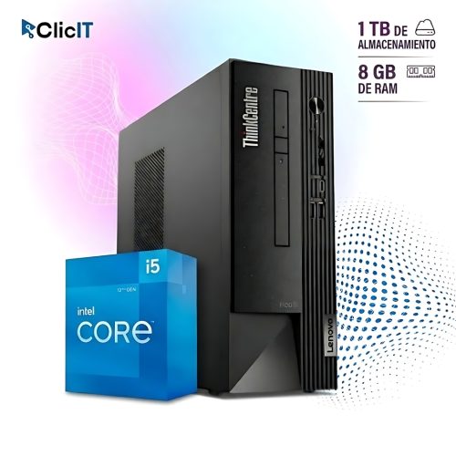 COMPUTADORA DE ESCRITORIO TC NEO 50S i5 12400 2.5GHZ 16GB 512GB SSD M.2 W11P (PN: 11SW0012LS)