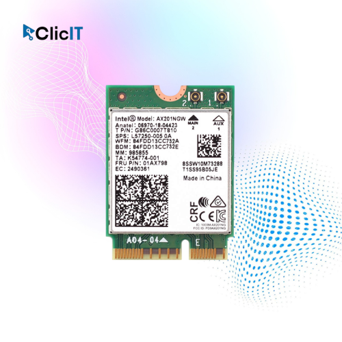 TARJETA WIRELES WIFI INALAMBRICO INTEL CORP (PN: AX201NGW)
