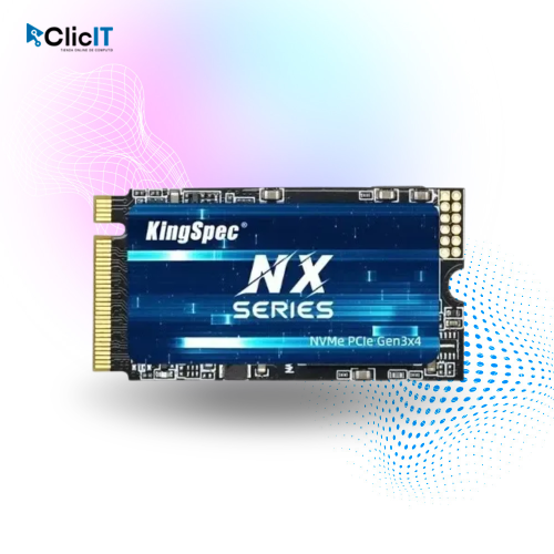 DISCO SÓLIDO M.2  3200MB /s PCI EXPRESS NVME1 TB KINGSPEC (PN: NXM-1TB 2242)