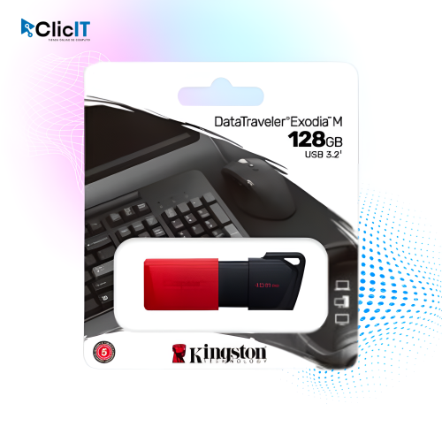 MEMORIA USB KINGSTON 128 GB (PN:DTXM/128GB)