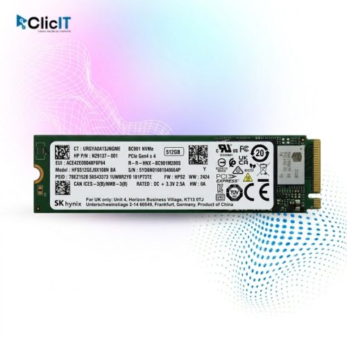 SSD M2 SK HYNIX 512GB - M.2 2280 (PN:HFS512GEJ9X102N)
