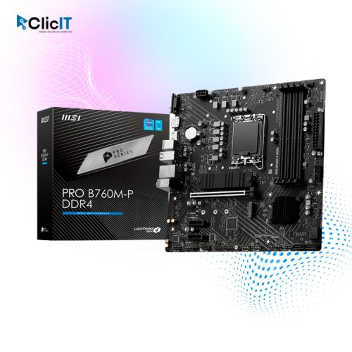 PLACA MADRE MSI PRO B760M-P DDR4 (PN: PRO B760M-P)