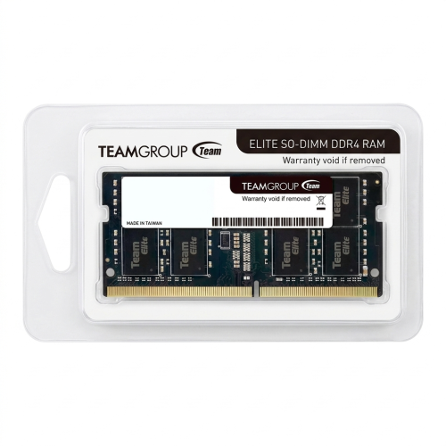 MEMORIA RAM LAPTOP TEAMGROUP ELITE 8GB DDR4 3200MHZ (PN: TED48G3200C22BK)