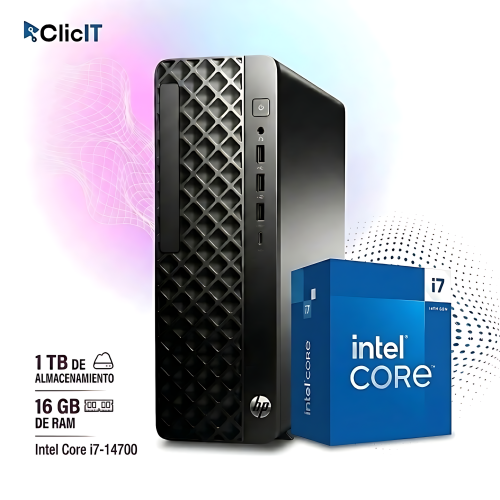 COMPUTADORA DE ESCRITORIO HP ProDesk 2 SFF-Ci7-16GB-1TB-W11P (PN: C0DJ1LS#ABM)