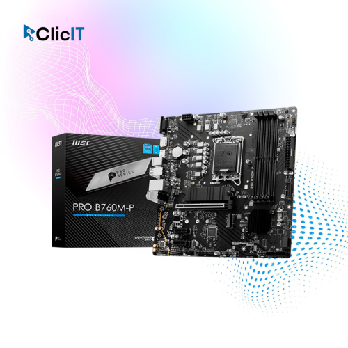 PLACA MADRE MSI PRO B760M-P DDR5 1700 Matx (PN:PRO B760M-P)