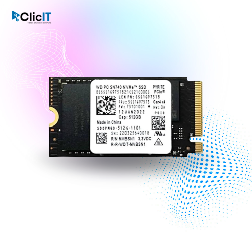 SSD M.2 -  2242 NVMe WESTERN DIGITAL 512GB (PN:SSS1697518)