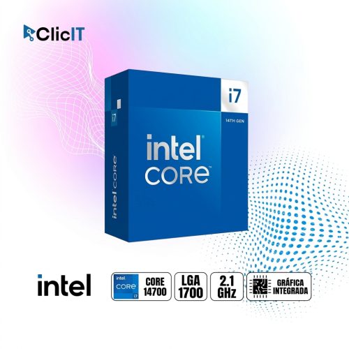 PROCESADOR CPU INTEL i7-14700 2.1GHz/20C/28T/33M 65W