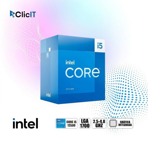 PROCESADOR INTEL CORE I5 13500 2.5GHZ HASTA 4.8GHZ 24MB (PN: I5-13500)