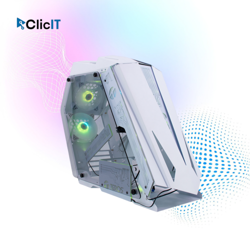 CASE GM MICRO ATX TE1316 WHITE (PN: TE-1316G)