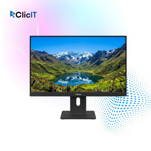 MONITOR LENOVO ThinkVision E24-40 de 23.8" IPS FHD (PN: 64BAMAR1LA)