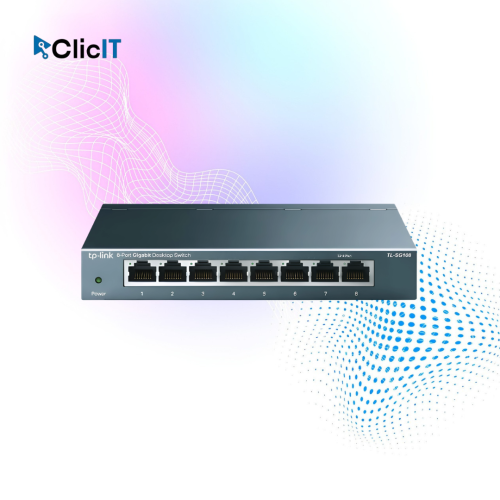 SWITCH TP LINK 8 PUERTOS GiIGABIT (PN: TL-SG108)