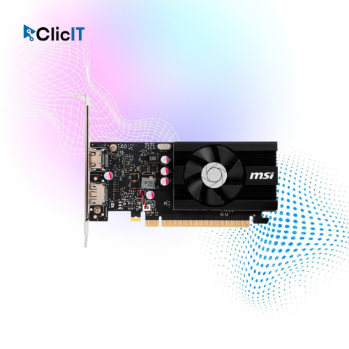 TARJETA DE VIDEO MSI GEFORCE GT1030 4G LOW PROFILE (PN: GT 1030 4GD4 LP)